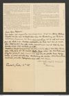 Nachlass Franz Steindachner, Zeitungsartikel mit Brief von Haberer an Franz Steindachner (12.10.1905), Inv.Nr. 193.04, Seite 1